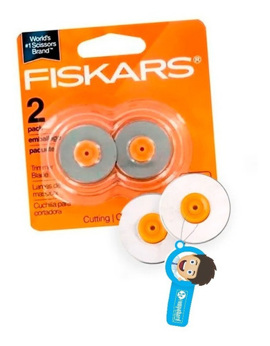Fiskars Cuchilla De Corte Giratoria Titanio 28mm