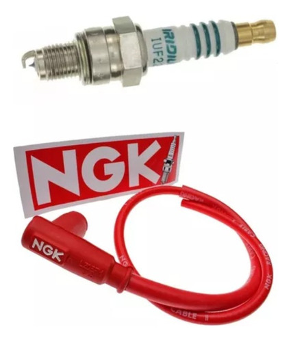 Ngk Cable Alta + Bujia Iridium Honda Eco Deluxe