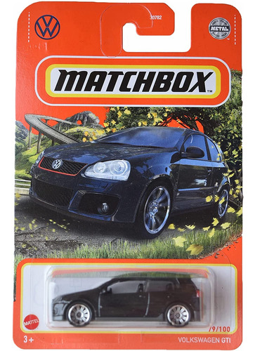 Matchbox Volkswagen Gti, [negro] 79/100