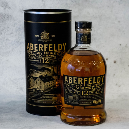 Whisky Aberfeldy 12 Años Highland Single Malt Scotch 1 Litro