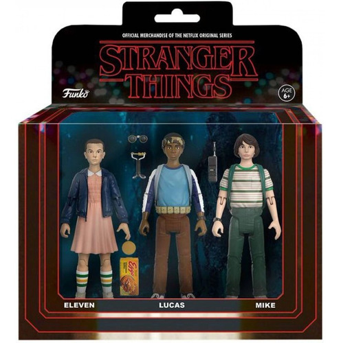 Eleven, Lucas, Mike Stranger Things - Action Figure - Funko