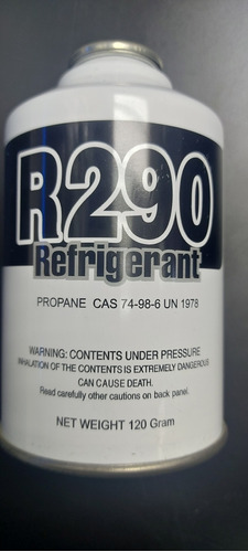 Gas Refrigerante R290 De 120gr