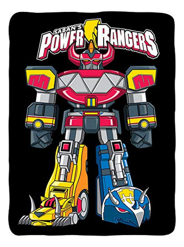 Manta Polar Megazord De Saban Power Rangers, 45 X 60, Grande