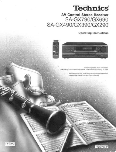 Sintoamplificador Technics Sa-gx690 Super Impecable Env/grat