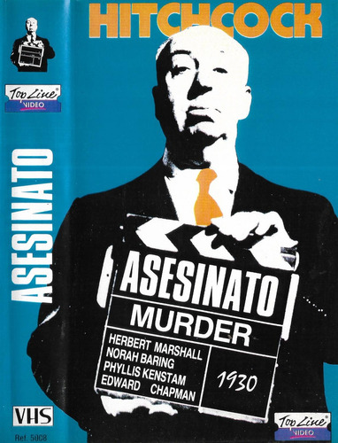 Asesinato Vhs Alfred Hitchcock Murder! Vhs Nuevo