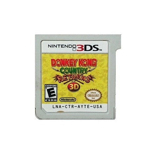 Donkey Kong Returns 2ds 3ds