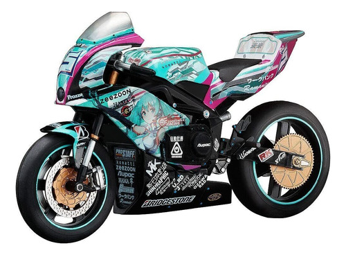 Hatsune Miku Spride.06 Racing Tt Zero 13 Moto Lee Descripcio