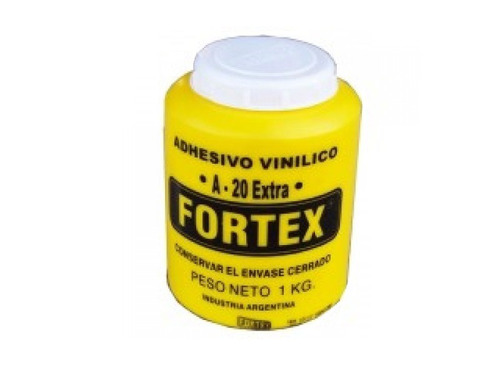 Adhesivo Vinilico / Cola Vinilica Fortex A-20 X 1 Kg H Tuyu