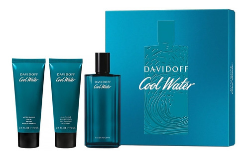 Davidoff Estuche Cool Water Edt+ Shower Gel + After Shave