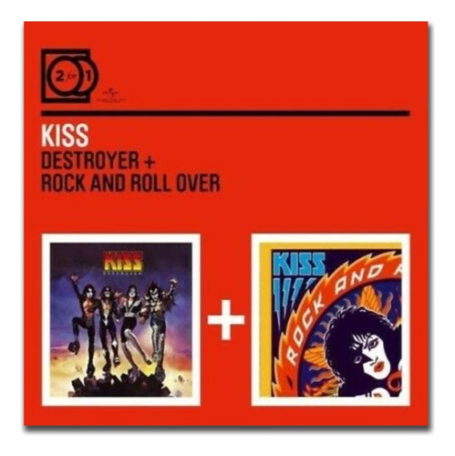 Cd Nuevo Kiss Destroyer/rock And Roll 2cd