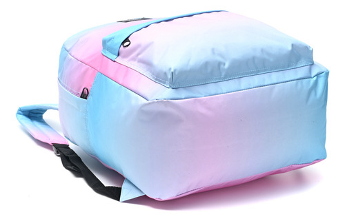 Mochila Escolar Goodpak 17 Pulgadas Adolecente Modax Color Unico Diseño De La Tela Degrade Celeste