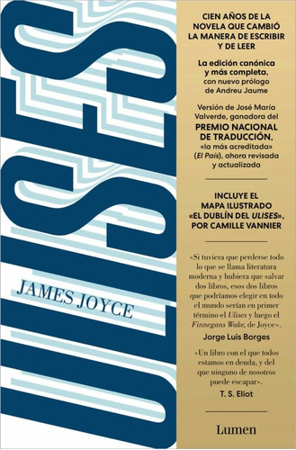 Ulises (2022), De James Joyce. Editorial Lumen En Español