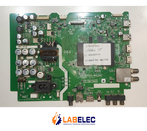 Placa Monoplaca Noblex Di32x5000x - 40-56-55ag-mae2hg (Usado)