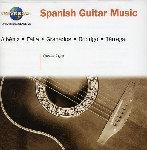 Cd: Guitarra Española Yepes Narciso/albéniz/falla/rodrigo