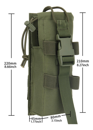 Estuche Para Radio, Funda Con Tapa Abatible, Funda De