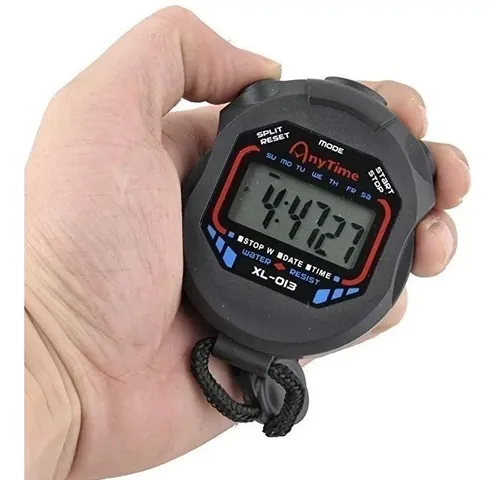 Reloj progresivo con cron metro manual digital profesional
