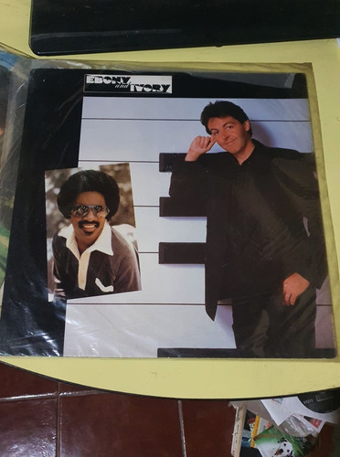Paul Mccartney Ebony And Ivory Single Vinilo + Stevie Wonder