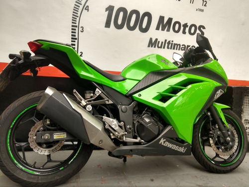 Kawasaki Ninja 300 2015 Otimo Estado Aceito Moto