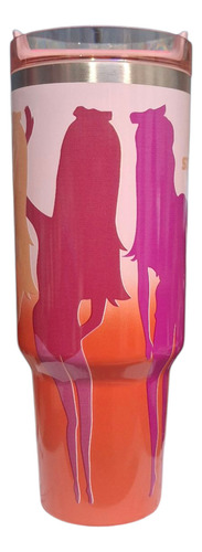 Termo Grande Para Cafe De Barbie De 1.2litros