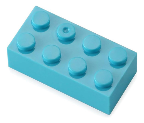 Feleph 2x4 Bricks Medium Azure 320 Piezas Piezas Kit De De
