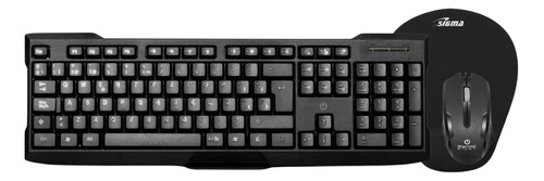 Kit Teclado Y Mouse Enkore Ent503 + Mouse Pad Almohadilla Ge