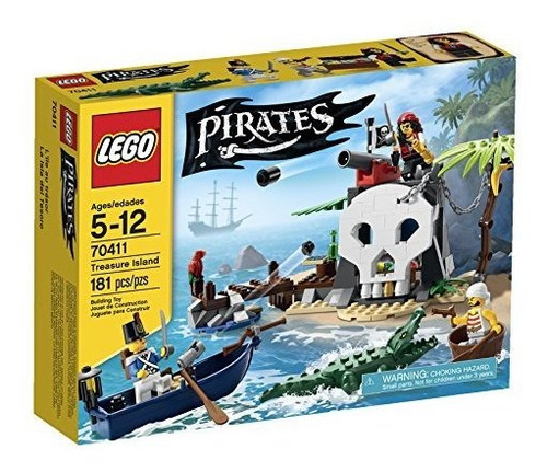 Set Construcción Lego Piratas Treasure Island 181 Piezas