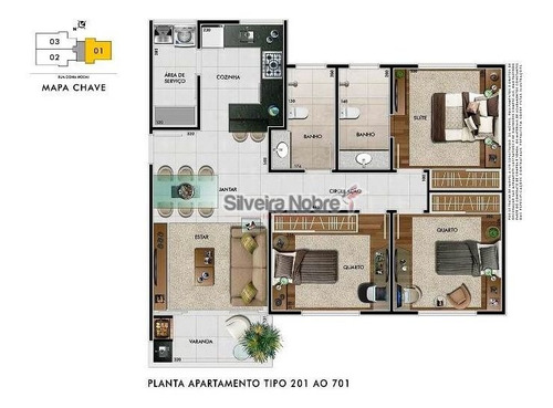 Imagem 7 de 16 de Apartamento 3 Quartos A Venda - Padre Eustáquio - Belo Horizonte - 861