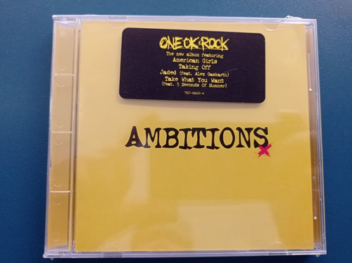 One Ok Rock  Ambitions   Cd, Album - Europe