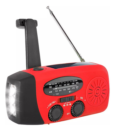 Radio Set Power Bank Radio De Emergencia Con Fm/am/ Función