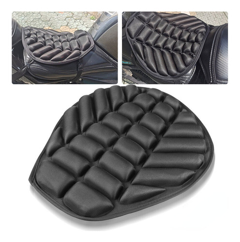 Funda De Asiento De Motocicleta Con Cojín De Gel 3d A Prueba