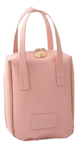 Bolsa De Maquillaje Shell, Organizador Portátil De Gran Capa