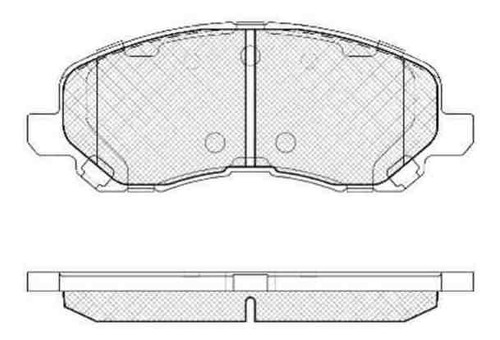 Pastilla De Freno Mitsubishi Airtrek 2.0- 2.4 4wd 02/ Delant