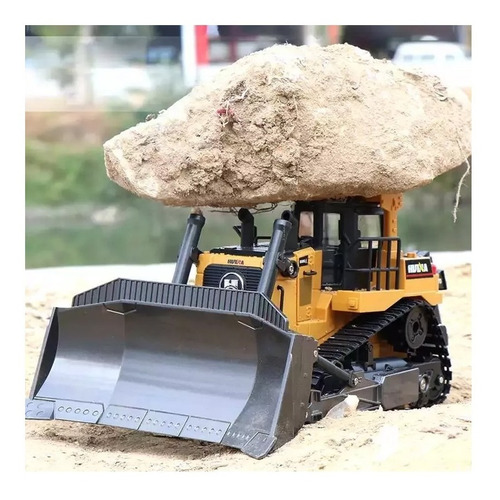 Imagen 6 de 7 de Camión Maquina Excavadora Control Remoto Juego Niños Huina