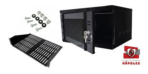 Gabinetes Rack De Pared 5ur Fondo 40cm + Bandeja + Tornillo