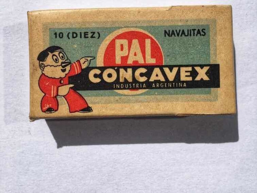 Caja De Hoja De Afeitar Pal Concavex  Valor Una Caja