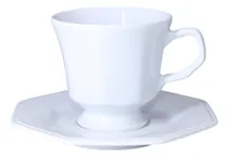 Comprar Jogo 6 Xícaras Chá 200ml Com Pires Porcelana Schmidt Prisma