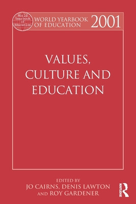 Libro World Yearbook Of Education 2001: Values, Culture A...