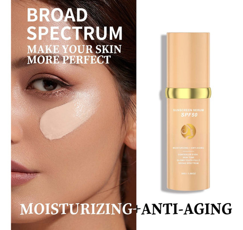 Protector Solar Corrector Hidratante 4 En 1 Spf50 Cream Last