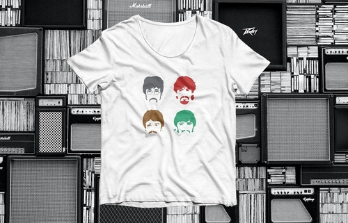 Remera Dama The Beatles - Varios Modelos