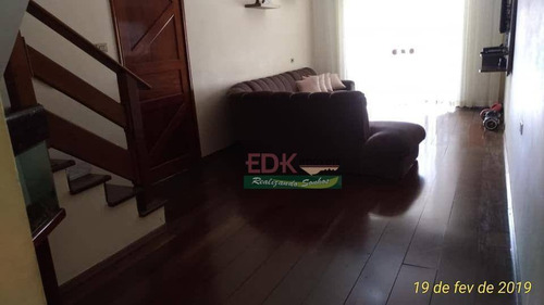Imagem 28 de 30 de Sobrado Com 3 Dormitórios À Venda, 125 M² Por R$ 540.000 - Jardim Jamaica - Santo André/sp - So2401