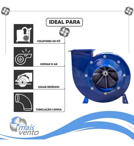 Exaustor Radial Preço Para Pintura 2hp Turbo Weg 220/380v