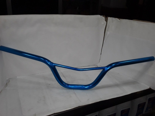 Imagen 3 de 4 de Manubrio Bmx Aluminio Rojo/azul