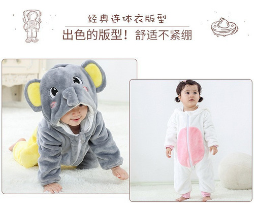 Mameluco De Unicornio De Franela Para Bebés Y Niños Pequeños