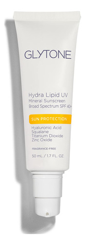 Glytone Hydra Lipid - Protector Solar Mineral Uv, Amplio Esp