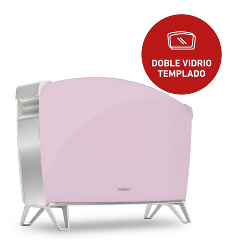 Imagen 4 de 10 de Vitroconvector Peabody Doble Vidrio 1500 W Bvc15n Automático