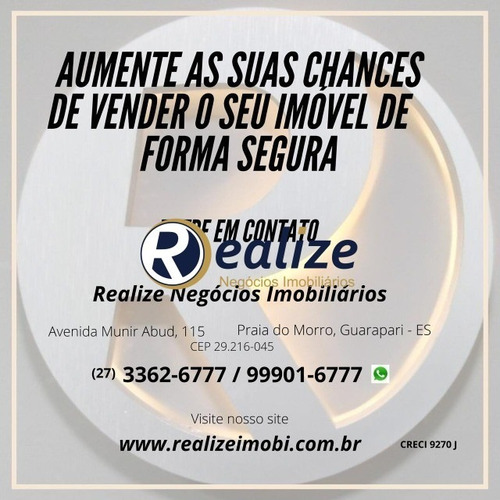 Lote A Venda 360m² Escriturado E Registrado Ótima Localização Praia Do Morro Guarapari-es - Te00078 - 69274487