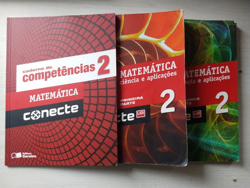 Livro Matemática Ciência E Aplicações 3 Volumes L5522