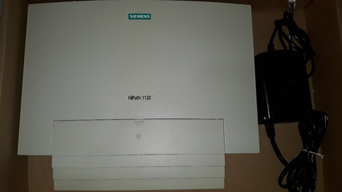 Central Pabx Siemens Hipath 1120 04trk 08rml Fonte 110/127 V (Usado)