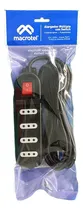 Comprar Alargadores Zapatilla 4 Tomas Corriente 3mts Macrotel Me-069