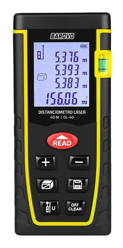 Distanciometro Laser Barovo Dl-40 Medidor Distancia 40m